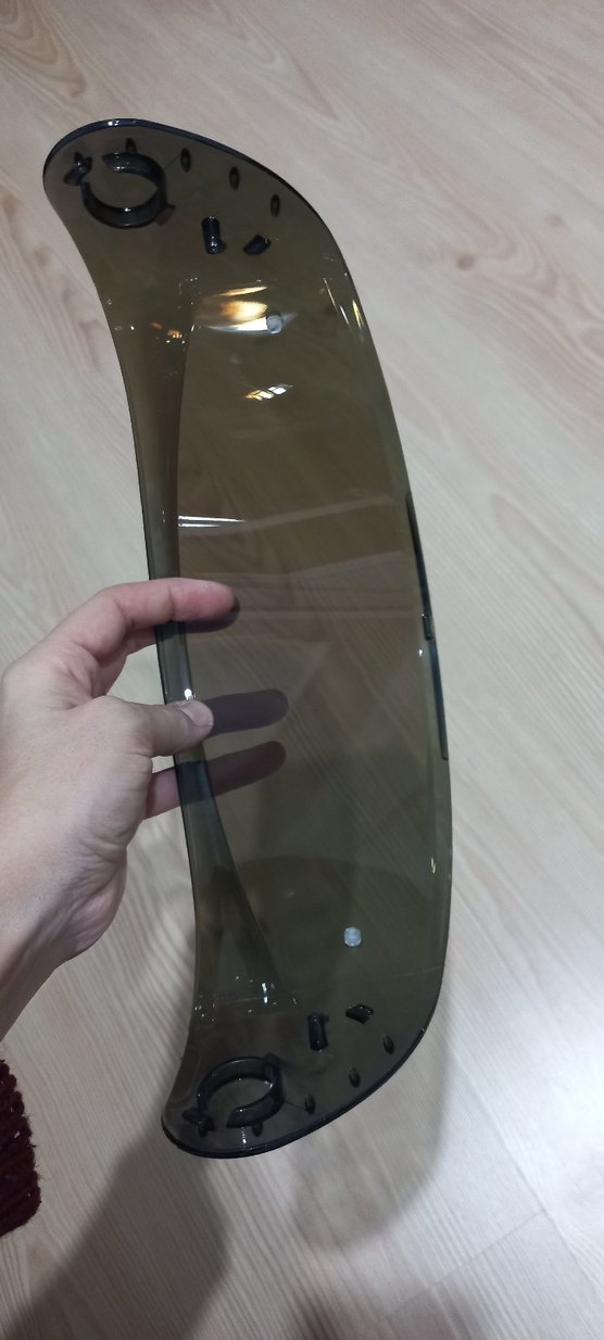 Avant-Garde Çok Renkli Cam Motosiklet Vizörü Yurtdışı sıfır ürün - Görsel 4