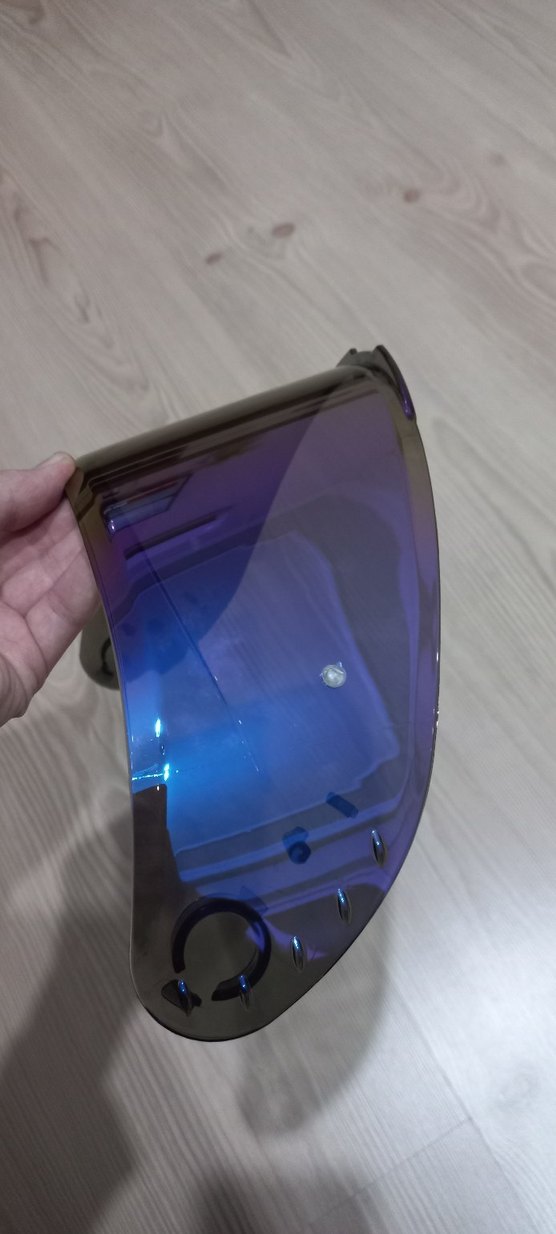 Avant-Garde Çok Renkli Cam Motosiklet Vizörü Yurtdışı sıfır ürün - Görsel 2