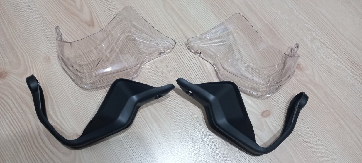 BMW Uyumlu Minimalist Siyah Motosiklet rüzgar saptırıcı kalkan - Görsel 4