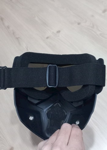 Siyah Motosiklet maskesi Yurt dışı sıfır ürün - Görsel 2