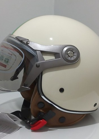 Yurt dışı sıfır sertifikalı retro kask - Görsel 4