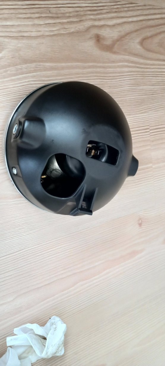 Yurt dışı sıfır motosiklet ön far - Görsel 2