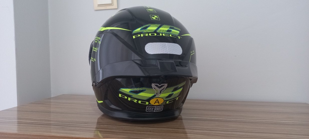 Sertifikalı Yurt dışı sıfır  Motosiklet Kaskı - Görsel 4