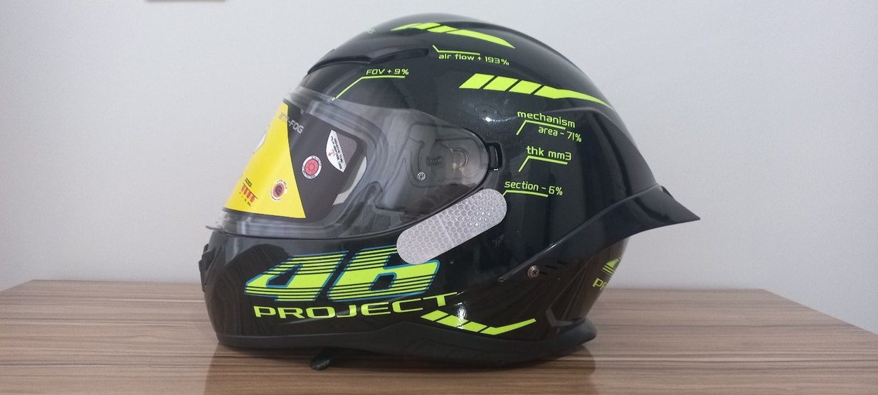 Sertifikalı Yurt dışı sıfır  Motosiklet Kaskı - Görsel 3