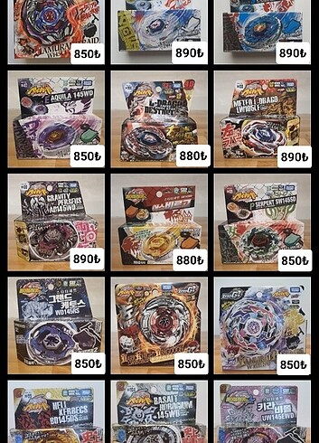  Beyblade Takara Tomy