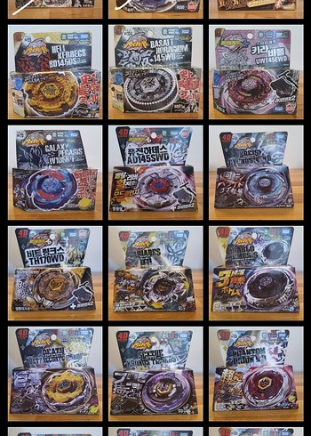  Beden Beyblade Takara Tomy