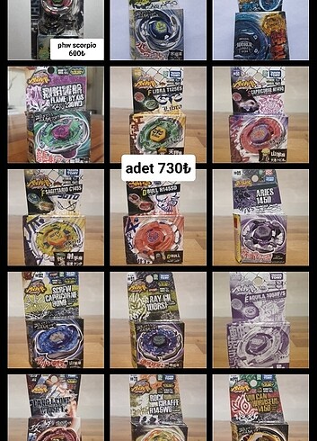 Beden Beyblade Takara Tomy