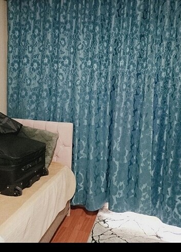 Beden mavi Renk Harika bir perde 2 adet . çift fiyatdir