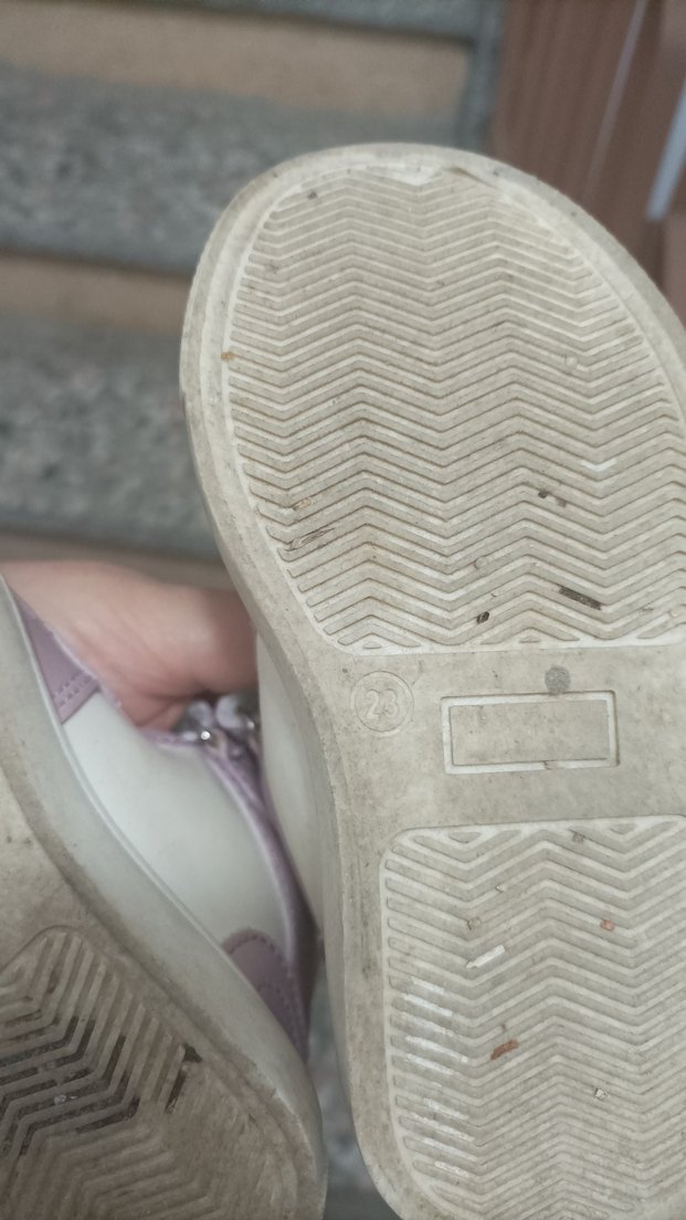 Kız Çocuk Pembe Baskılı Cırt Cırtlı Spor Ayakkabı - Görsel 3