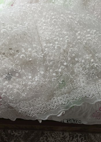 Nakışlı Bohem Beyaz Perde - Görsel 2