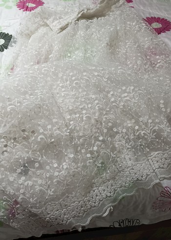 Nakışlı Bohem Beyaz Perde - Görsel 3