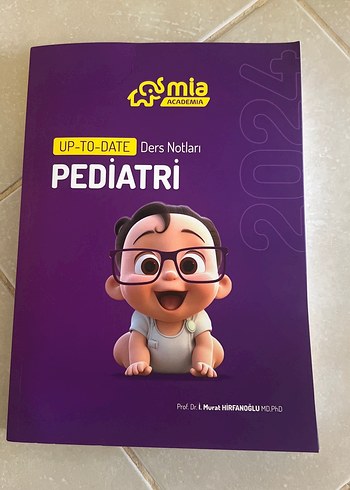 UP-TO-DATE Pediatri Ders Notları Kitabı tertemiz hiç kullanılmad