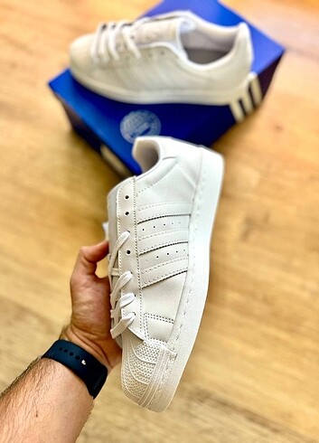 37 Beden Adidas Superstar All White