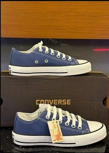Converse Lacivert Dusuk Bilekli Sneaker