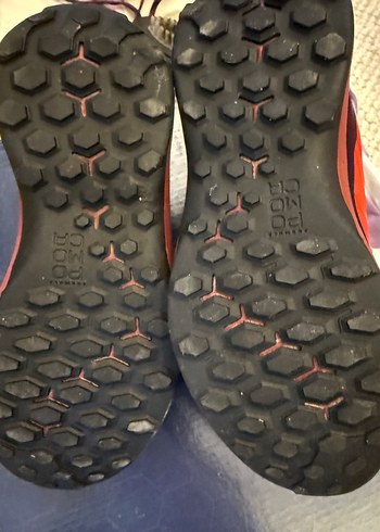 Kırmızı unisex Çocuk Spor Ayakkabı Velcro - Görsel 6