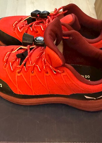 Kırmızı unisex Çocuk Spor Ayakkabı Velcro - Görsel 4