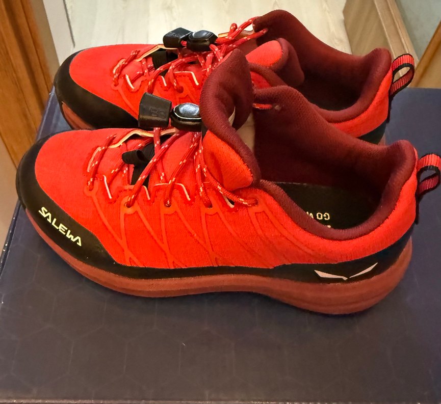 Kırmızı unisex Çocuk Spor Ayakkabı Velcro - Görsel 4