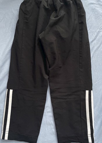 Erkek Siyah Adidas Rahat Kesim Eşofman - Görsel 2