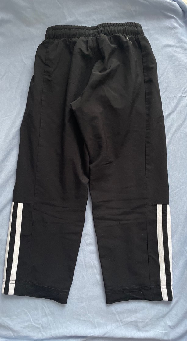 Erkek Siyah Adidas Rahat Kesim Eşofman - Görsel 2