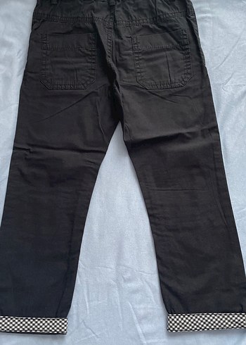 Erkek Çocuk Siyah Pilili Denim Pantolon - Görsel 2