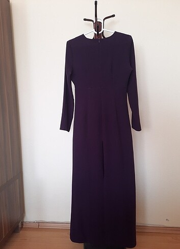 Kadın mor elbise - Görsel 4