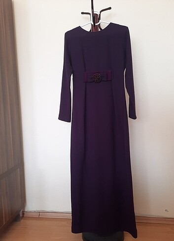 Kadın mor elbise - Görsel 2