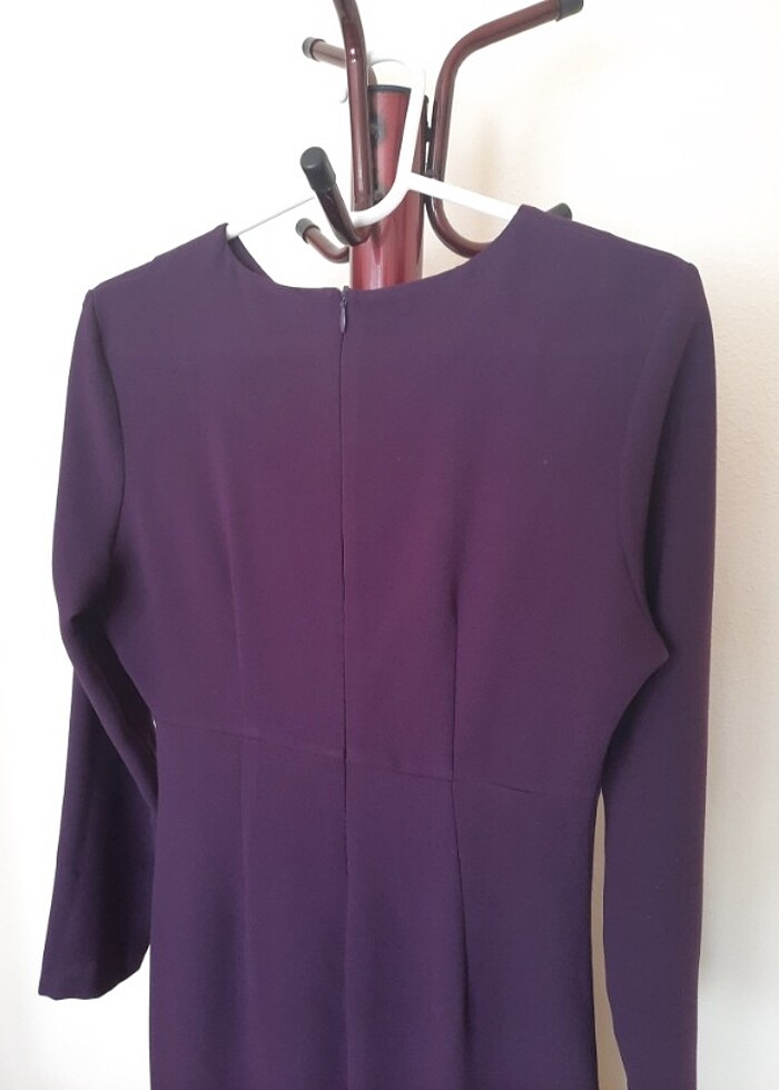 Kadın mor elbise - Görsel 3