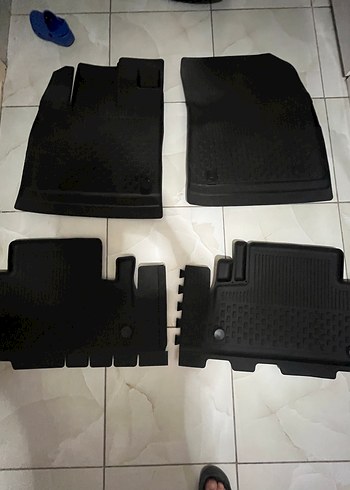 Sahler 4.5d Combo Berlıngo Rıfter havuzlu paspas ve bagaj havuzu