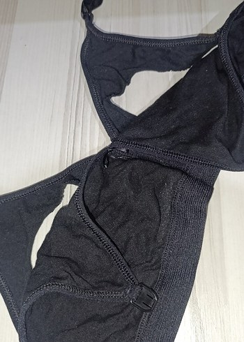 Siyah kadın emzirme sütyeni - Görsel 4