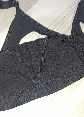 Siyah kadın emzirme sütyeni - Görsel 5
