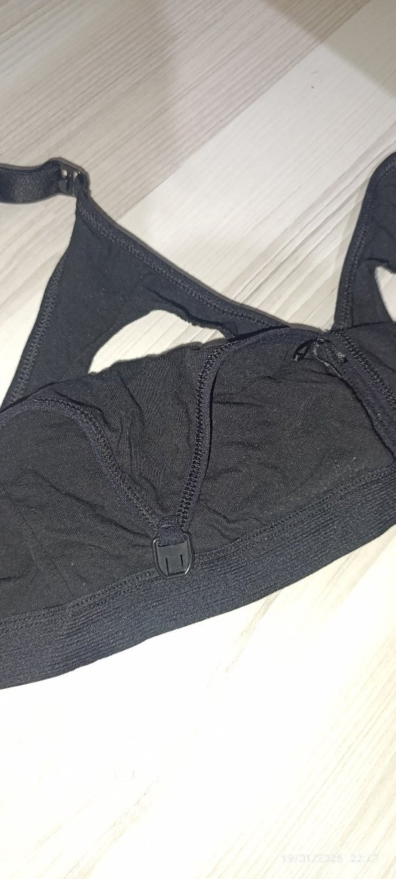 Siyah kadın emzirme sütyeni - Görsel 5