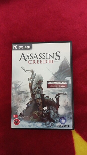 Assassın's creed 3 PC dvd rom