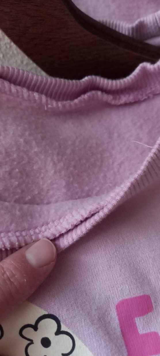 Kız Çocuk Pembe Uzun Kollu Sweatshirt - Görsel 3