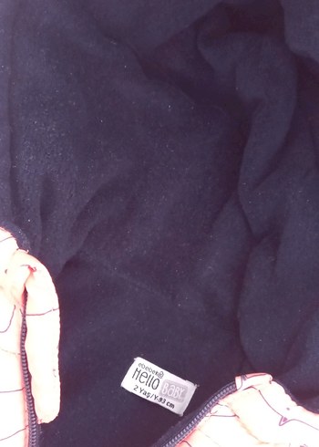 Kız Çocuk turuncu Fermuarlı Baskılı Mont - Görsel 3