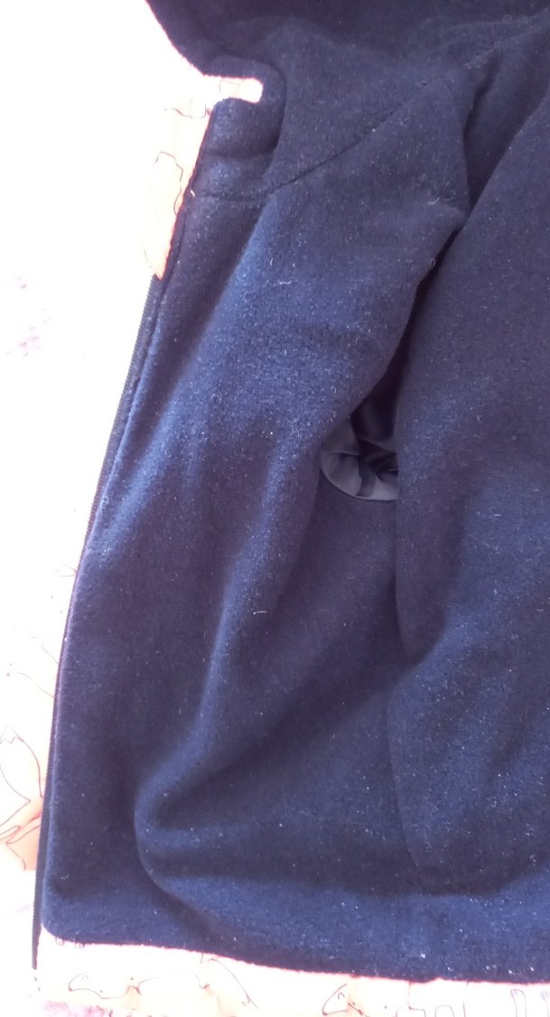 Kız Çocuk turuncu Fermuarlı Baskılı Mont - Görsel 4