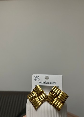 Çelik küpe - Görsel 2