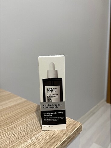 Siyah nokta ve akne karşıtı serum