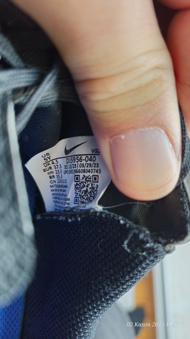 Erkek Lacivert Futbol Ayakkabısı - Görsel 4