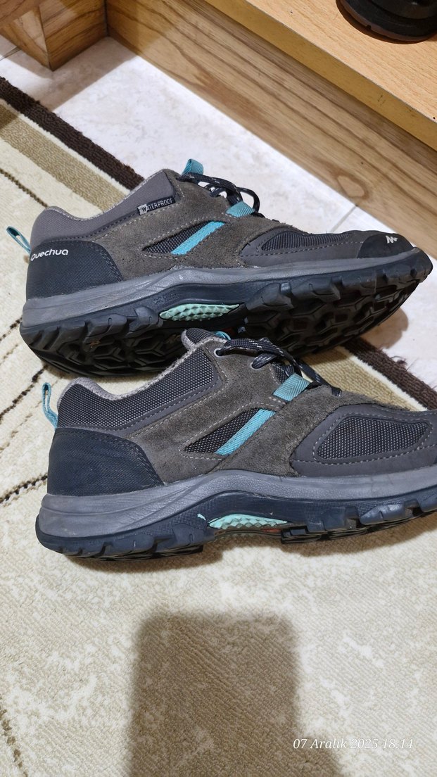 Gri, çocuk su geçirmez Spor Ayakkabı - Görsel 5