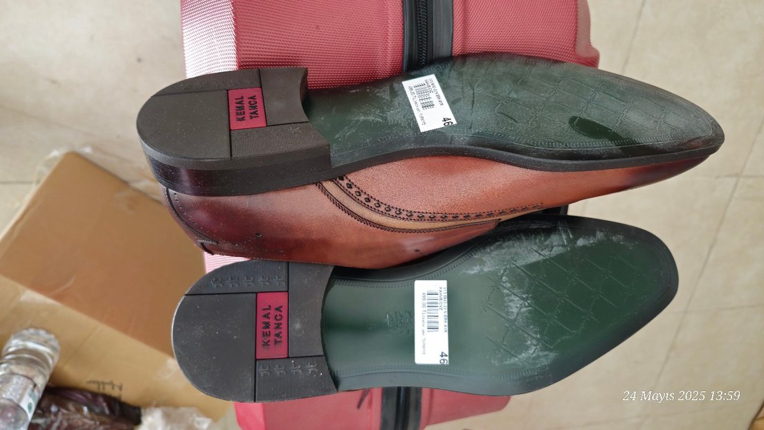 Klasik Kahverengi Deri Erkek Ayakkabı - Görsel 2