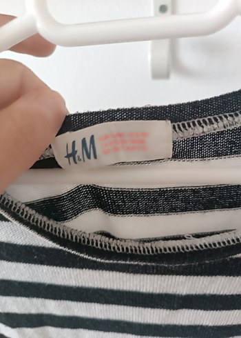 h&m marka uzun kollu ince triko - Görsel 2