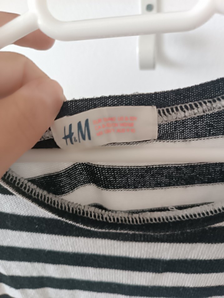 h&m marka uzun kollu ince triko - Görsel 2