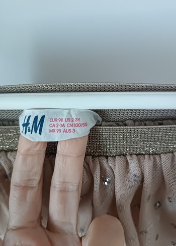 h&m tütü simli etek - Görsel 3