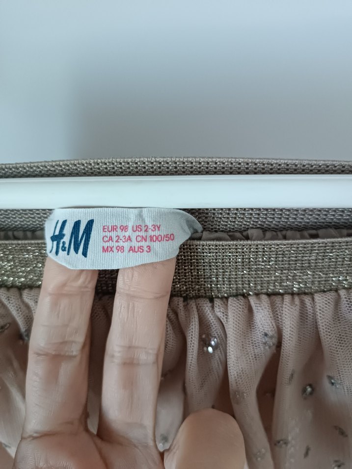 h&m tütü simli etek - Görsel 3