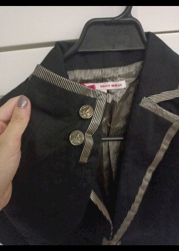 Tally Weijl Siyah Kadın Blazer