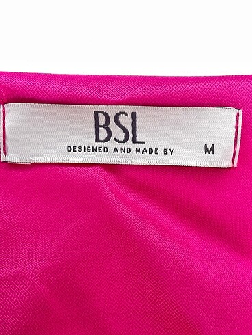 m Beden pembe Renk BSL FASHION Uzun Elbise %70 İndirimli.