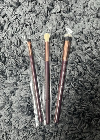 Bordo Makyaj Fırçası Seti - Görsel 2