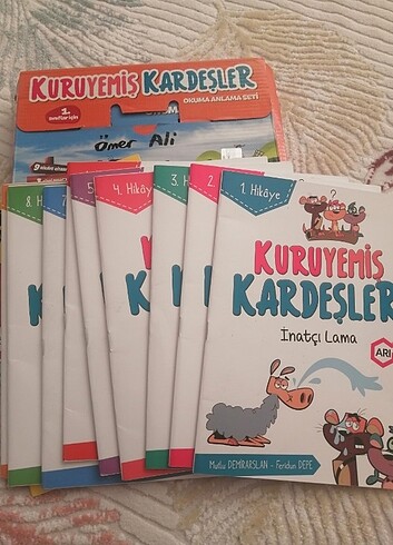 Kuruyemiş kardeşler kitap seti