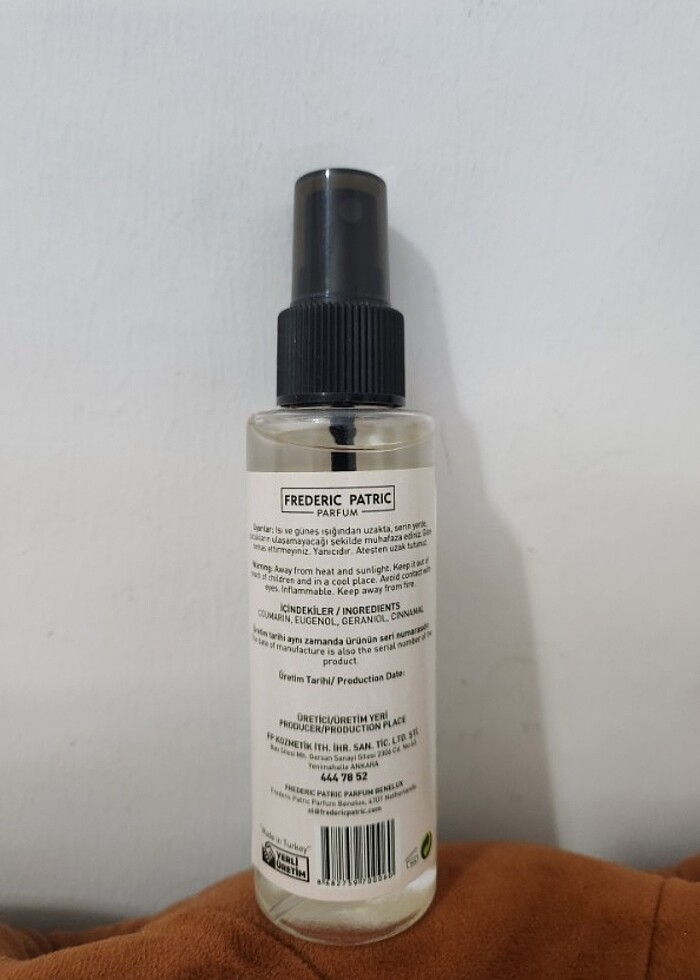 Frederic Patrik kolonyağı - Görsel 2