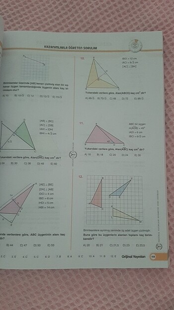 Orijinal Geometri Soru Bankası - Görsel 2